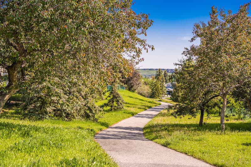 Door installation in Huntington Hills Calgary